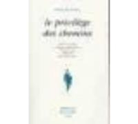 Le Privilège des Chemins