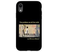 Le problème avec lequel nous vivons tous. Ruby Bridges par Norman Rockwell Coque pour iPhone XR