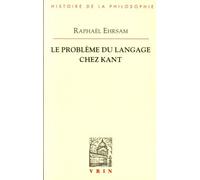 Le Problème Du Langage Chez Kant