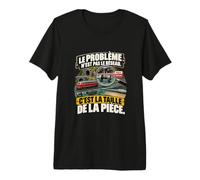 Le Problème N’est Pas Le Réseau C’est La Taille De La Pièce T-Shirt Haut de Gamme