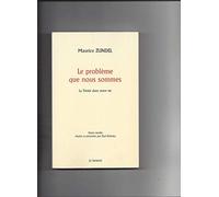 Le problème que nous sommes : La Trinité dans notre vie