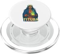 Le procès des sorcières de Tituba Salem, légende Folklorique, Design Effrayant PopSockets PopGrip pour MagSafe