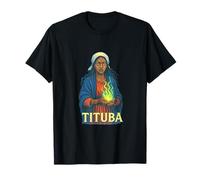 Le procès des sorcières de Tituba Salem, légende Folklorique, Design Effrayant T-Shirt