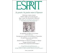 Le procès, la justice mise à l'épreuve Tome 07 -8 - Collectif - Esprit - broché - Revue