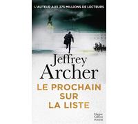 Le Prochain sur la liste William Warwick - Et si Lady Di était la prochaine sur la liste ? - Jeffrey Archer - Harpercollins - Poche - Roman