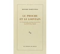 Le Proche et le lointain sur Shakespeare, le drame élisabéthain et l'idéologie anglaise aux XVIk et XVIIt siècles