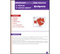 Le proche et moyen orient - Sophie Chautard - Studyrama Eds - broché - Scolaire / Universitaire