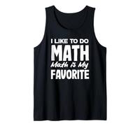 Le professeur de mathématiques que j'aime faire des mathématiques est mon préféré Débardeur