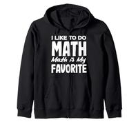 Le professeur de mathématiques que j'aime faire des mathématiques est mon préféré Sweat à Capuche