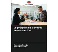 Le Programme D'études En Perspective