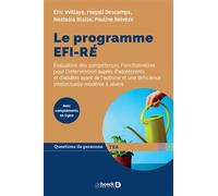 Le programme EFI-RÉ Évaluation des compétences Fonctionnelles pour l'Intervention auprès d'adolescents et d'adultes ayant de l'autisme et une déficience intellectuelle modérée à sévère - MAGALI DESCAM