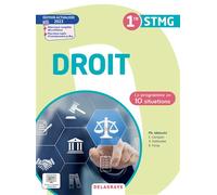 Le programme en situations - Droit 1re STMG (2023) - Pochette élève - Philippe Idelovici - Delagrave - broché - Scolaire / Universitaire