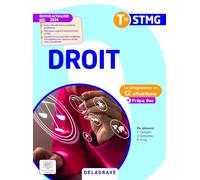 Le programme en situations Droit Tle STMG (2024) - Pochette élève
