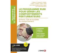 Le programme RUBI pour gérer les comportements perturbateurs Enfants TSA et troubles du comportement - Karen Bearss - De Boeck Supérieur - broché - Manuel