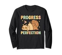 Le progrès est Plus Grand Que la Perfection Manche Longue