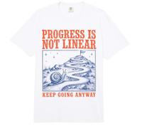 Le progrès n'est Pas linéaire ESE Special Education Comfort Colors Adult Heavyweight T-Shirt