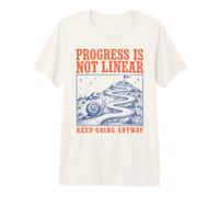 Le progrès n'est Pas linéaire ESE Special Education T-Shirt Haut de Gamme