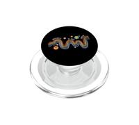 Le progrès n'est Pas Une Vitesse linéaire Teacher Rainbow Back to School PopSockets PopGrip pour MagSafe