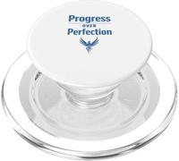Le progrès par Rapport à la Perfection est motivant PopSockets PopGrip pour MagSafe