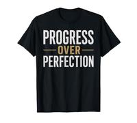 Le progrès par Rapport à la Perfection : Motivation T-Shirt