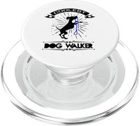 Le promeneur de Chien Le Plus Cool pour Les promeneurs de Chiens Occasionnels ou Professionnels PopSockets PopGrip pour MagSafe