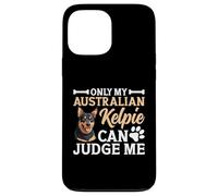 Le propriétaire australien Kelpie peut juger Kelpie australien Coque pour iPhone 13 Pro Max