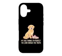 Le propriétaire du Chien Pense Que Je suis idéal pour Promener Son Chien Coque pour iPhone 17