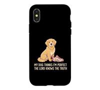 Le propriétaire du Chien Pense Que Je suis idéal pour Promener Son Chien Coque pour iPhone X/XS