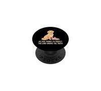 Le propriétaire du Chien Pense Que Je suis idéal pour Promener Son Chien PopSockets PopGrip Adhésif