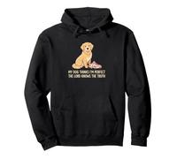 Le propriétaire du Chien Pense Que Je suis idéal pour Promener Son Chien Sweat à Capuche