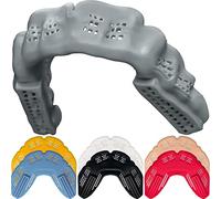 Le protège-dents le plus fin et le plus respirant du monde avec matériau Kevlar est également 3 fois plus résistant ! Protège-dents fin pour lacrosse, football, hockey, lutte, BJJ, sports, hommes,