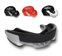 Le protège-dents Martial Vindicator pour une respiration idéale et facile à ajuster ! Protège-dents de différentes formes. Pour les arts martiaux, le MMA, la boxe, le kickboxing, le hockey - adultes