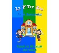 Le PT’IT BAC | Jeu du baccalauréat | Carnet de jeu avec grilles prêtes à jouer | Livre de 62 pages pour des heures de rires avec un jeu simple et ... CADEAU | LE BACCALAUREAT | ENFANTS ET ADULTES