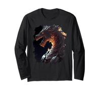 Le Puissant Chevalier Dragon en feu Manche Longue