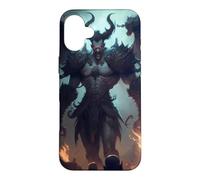Le Puissant Roi démon et Son règne des ténèbres Coque pour iPhone 16 Plus