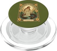 Le puits et Le Poisson sacré de Dwynwen PopSockets PopGrip pour MagSafe