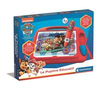 Clementoni Pupitre éducatif interactif Pat’Patrouille 4-6 ans – 18 activités, stylo sonore lumineux