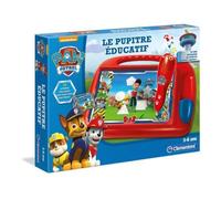 Clementoni Pupitre éducatif interactif Pat’Patrouille 4-6 ans – 18 activités, stylo sonore lumineux