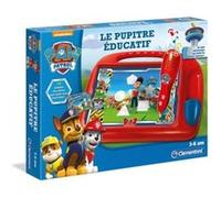 Clementoni Pupitre éducatif interactif Pat’Patrouille 4-6 ans – 18 activités, stylo sonore lumineux