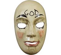 The Purge Anarchy Masque de dieu tueur de dieu Accessoire de costume Marron clair