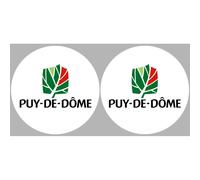 le Puy-de-Dôme (2fois 10cm) - Sticker/autocollant