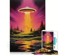 Le Puzzle Approach de 1000 pièces pour Adolescents, Puzzle Wise Think Toy, Simple et Amusant, Découpe serrée, Père Noël, Vœux 50x75cm