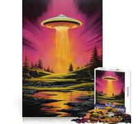 Le Puzzle Approach de 1000 pièces pour Adolescents, Un Jeu de réflexion Simple et Amusant, aux découpes précises, idéal pour Les vœux du Père Noël 38x52cm