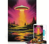 Le Puzzle Approach de 1000 pièces pour Adolescents, Un Jeu de réflexion Simple et Amusant, aux découpes précises, idéal pour Les vœux du Père Noël 38x52cm