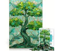 Le Puzzle Arbre de Feuillage de 1000 pièces pour Adultes Un pour renforcer Les Liens se ressourcer et Passer Un Moment Serein Qualité supérieure Idéal pour Les fêtes de Fin d'année