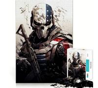 Le Puzzle Commando Patriotique de 1000 pièces pour Adolescents Un Jeu de réflexion pour des Moments de détente et de qualité, Le 38x26cm