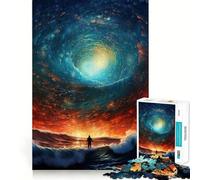 Le Puzzle de 1000 pièces Aux confins de l'univers pour Adolescents stimule la mémoire, se détend et s'amuse, Offre Un Cadeau attentionné et précis 38x26cm