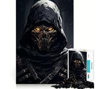Le Puzzle de 1000 pièces La Faucheuse Assassin pour Adolescents Jeu Intelligent et Relaxant, Assemblage du Motif, liste de souhaits du Père Noël 38x26cm