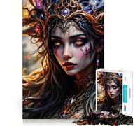 Le Puzzle de 1000 pièces La Reine des Elfes pour Adolescents Jeu de logique et de réflexion Découpe précise 38x26cm