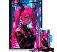 Le Puzzle de 1000 pièces La Reine des Ténèbres pour Adolescents Un Jeu de mémoire Relaxant et Amusant à Assembler, pour Une Surprise chaleureuse 38x26cm